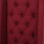 Sophisticated Tufted Dining Chair With High Back Design