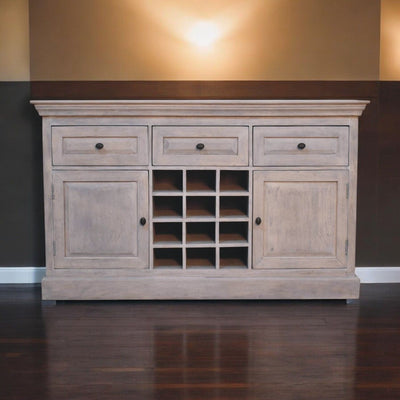 Wine Storage Unit - Gray Ash