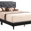 Button Tufted Bed Charming For Cozy Spaces