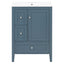 Modern Bathroom Vanity With Sink, Soft Close Drawers & Door, Storage Rack