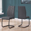 Dining Chair, Side, Upholstered For Dining Room, Contemporary & Modern (Set of 2)