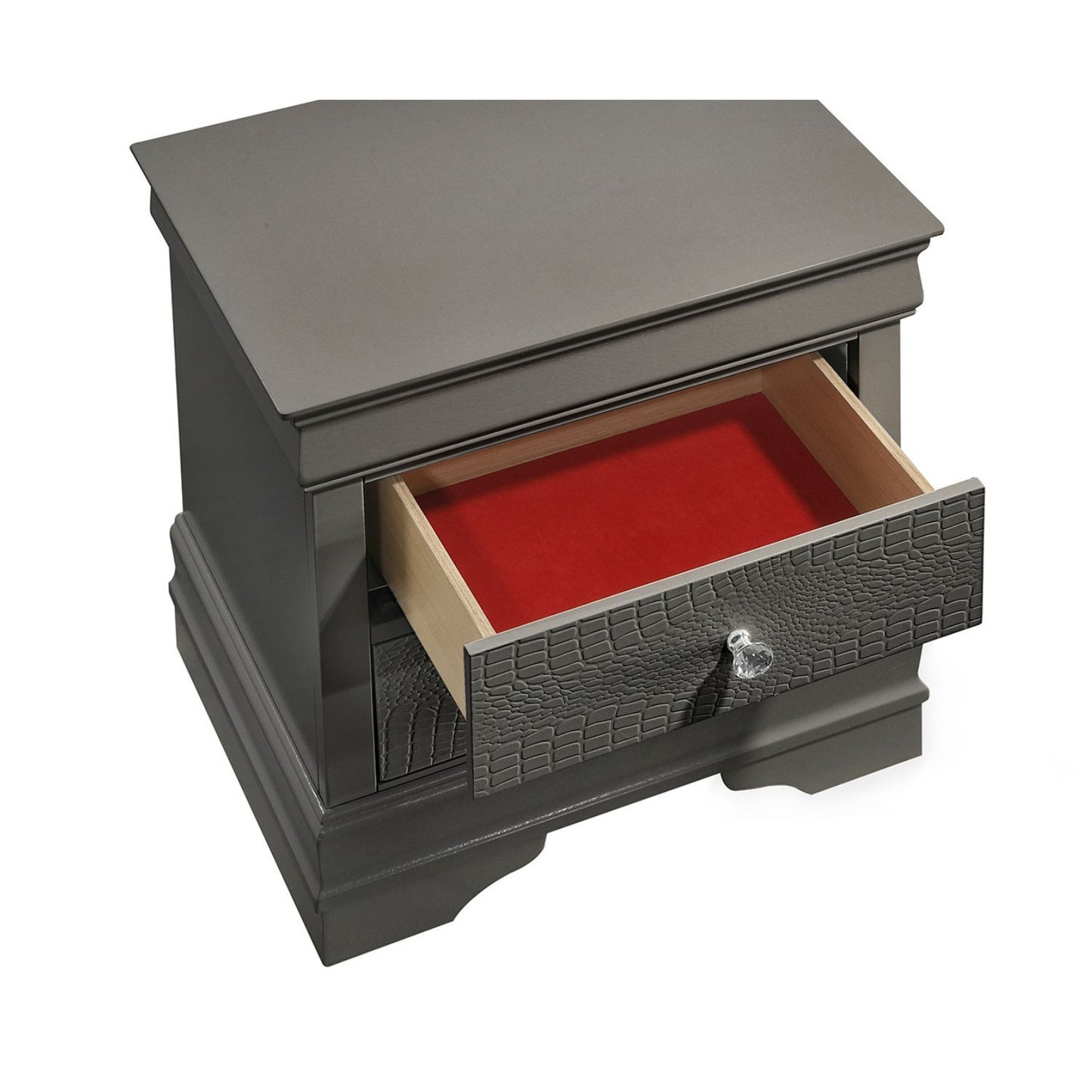 Blaze - 2 Drawer Modern Nightstand