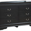 Traditional Elegant Dresser - Black