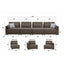 Rylie - Modular Sectional Sofa With Toss Pillows