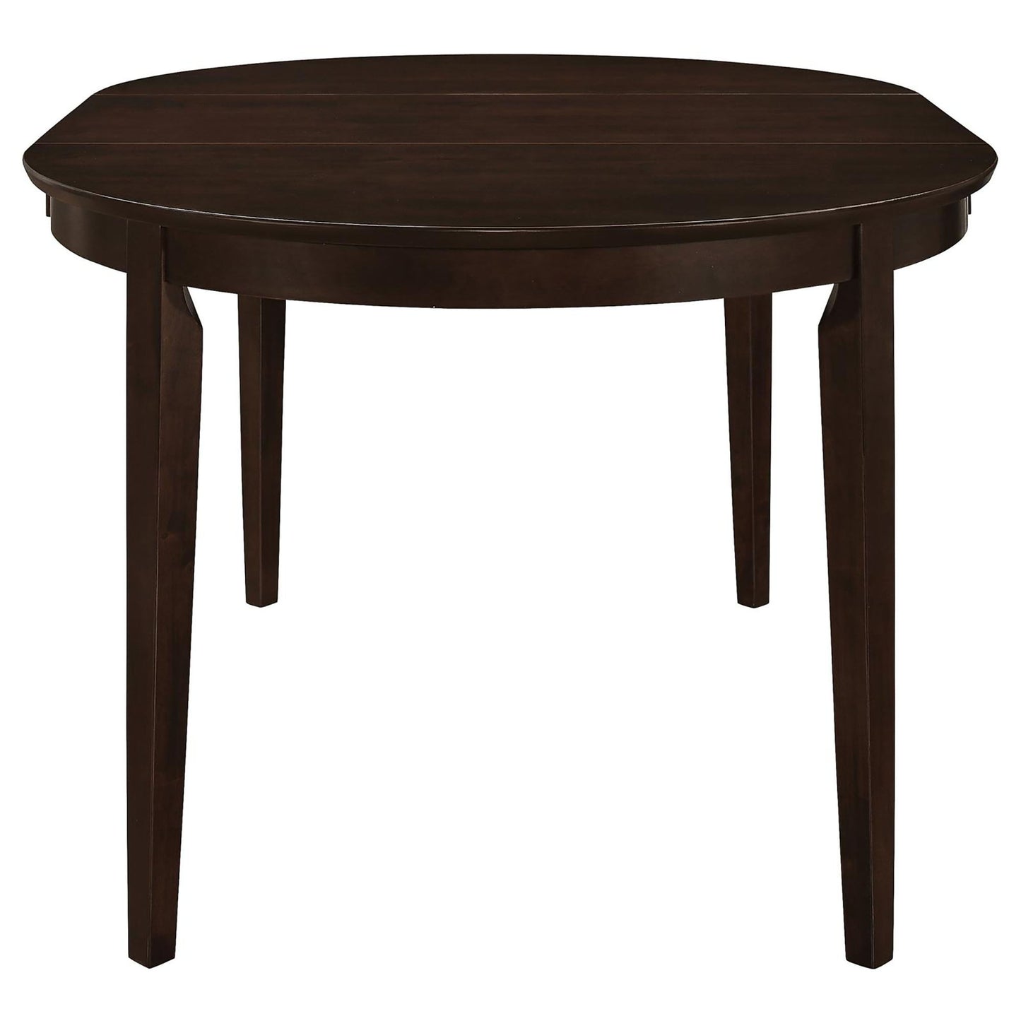 Elmira - Oval Dining Table With Leaf Extension - Brown