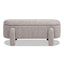 Hugo - Oval Fully Upholstered Storage Bench