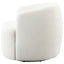 Denae - Upholstered Swivel Chair - Ivory