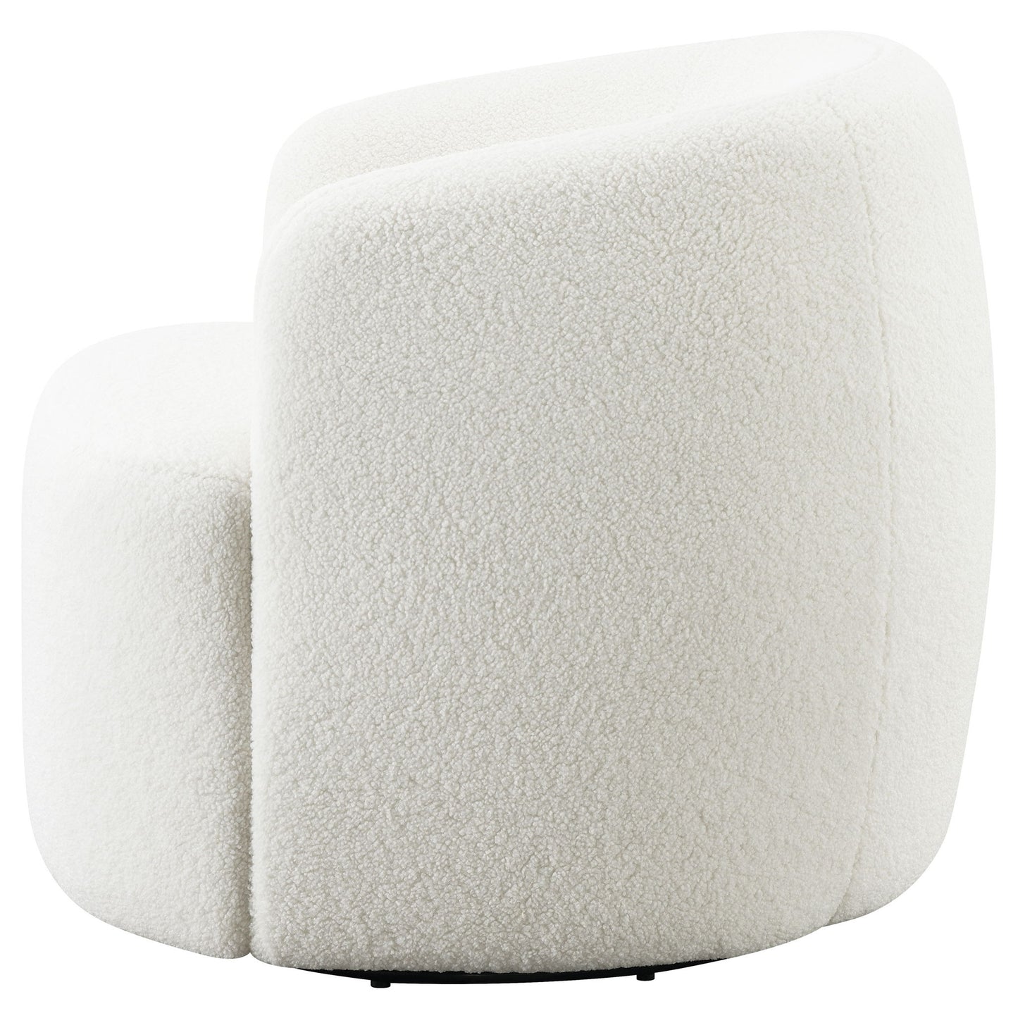 Denae - Upholstered Swivel Chair - Ivory