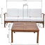Perla - 3 Seater Sofa And Table Set