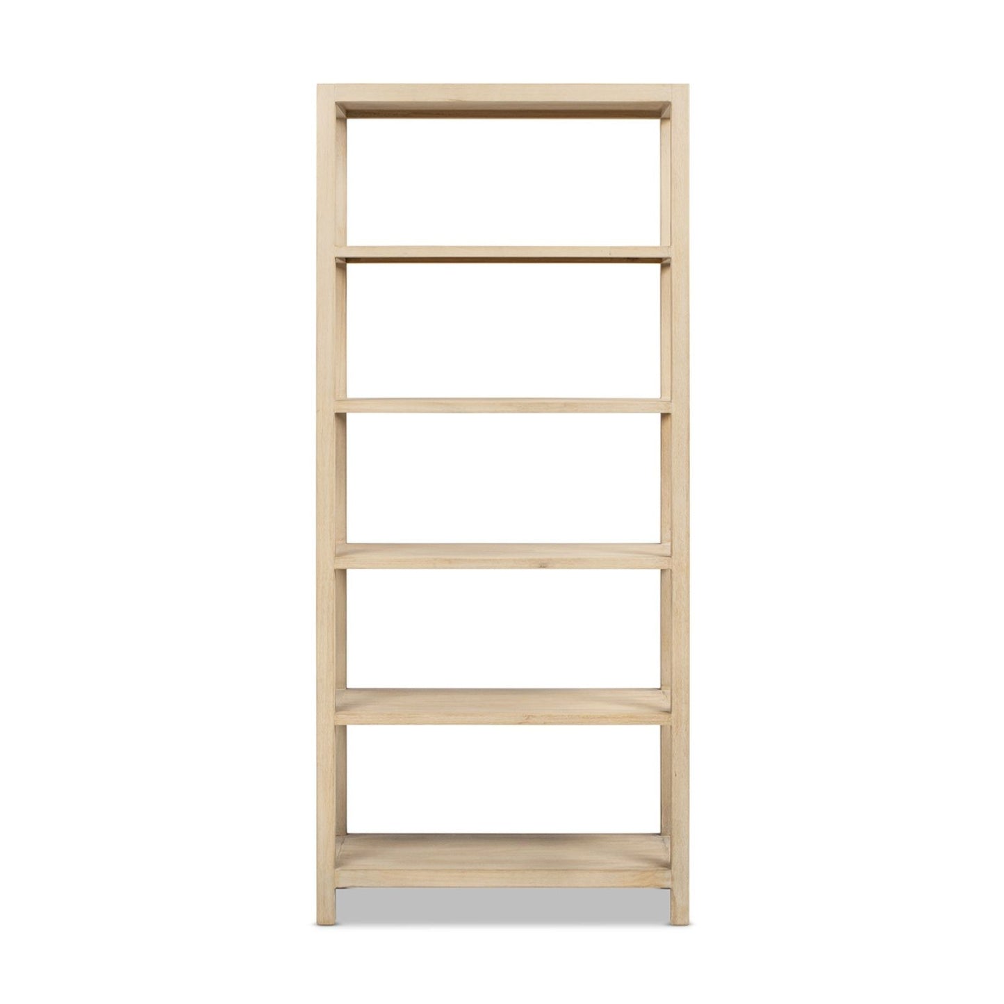 Ellis - 5 Shelf Open Frame Bookcase - Natural