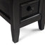 Amherst - Narrow Side Table - Hickory Brown