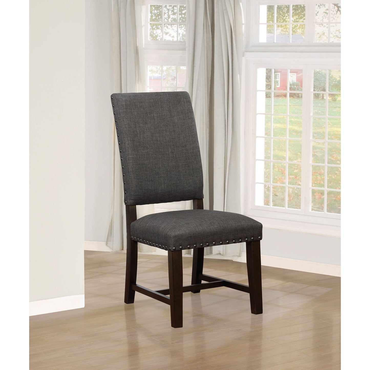 Ayers - Upholstered Side Chair (Set of 2) - Gray