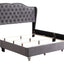 Upholstered Bed Transitional