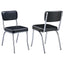 Open Back Upholstered Side Chairs (Set of 2)