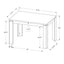 Rectangular Small Dining TableContemporary & Modern
