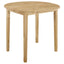 3 Piece Dining Set With Drop Leaf Table And Upholstered Chairs