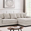 Luxe - Oversized 2 Piece Sectional Couches For Living Room, L Shaped Sofa With Chaise