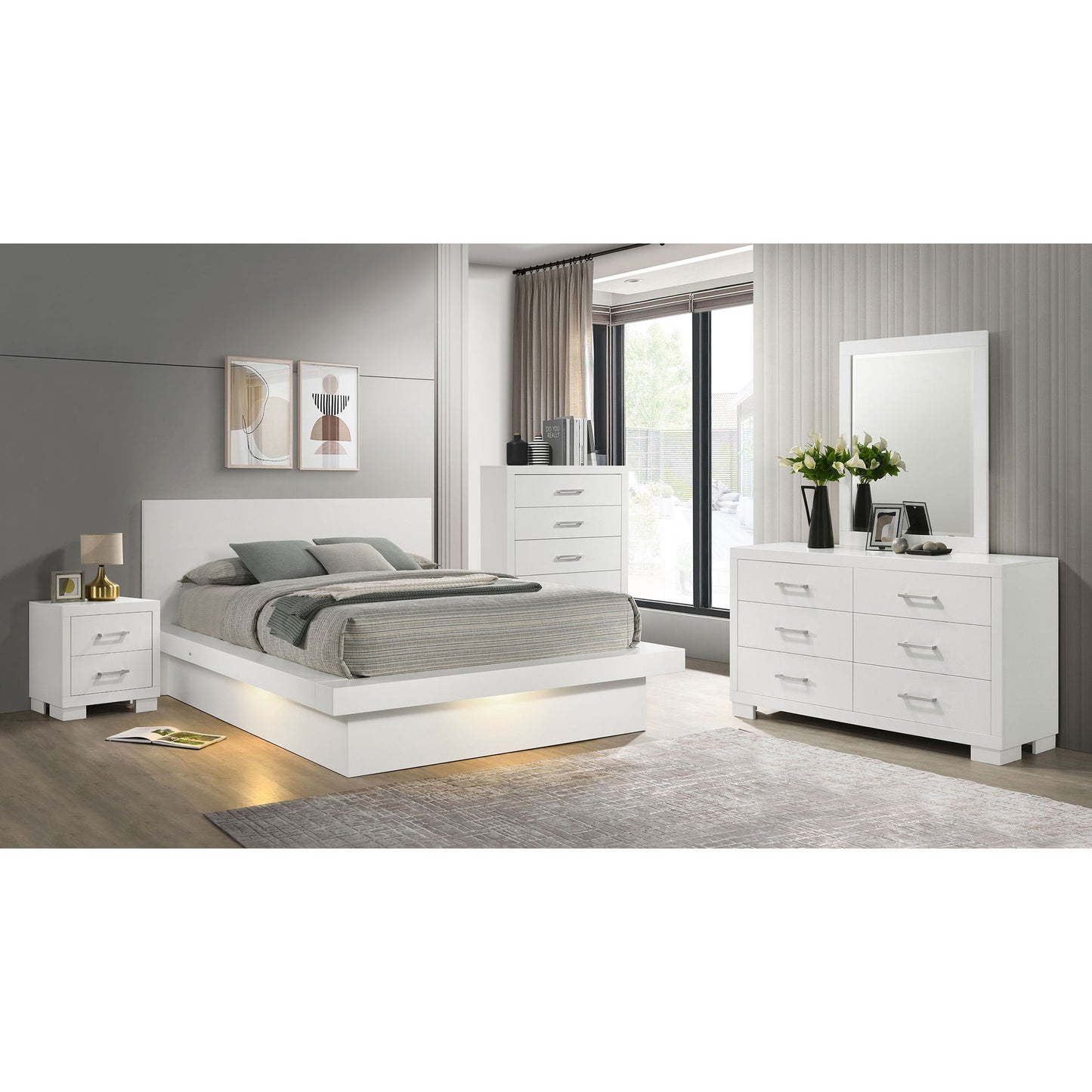 Tokyo - LED Bedroom Set