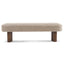 Chic Indoor Upholstered Dining Bench