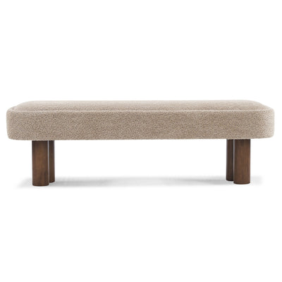 Chic Indoor Upholstered Dining Bench