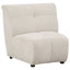 Oliver - 5 Piece Upholstered Sectional Sofa With Curved Silhouette - Ivory