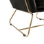 Keira - Accent Chair With Metal Base