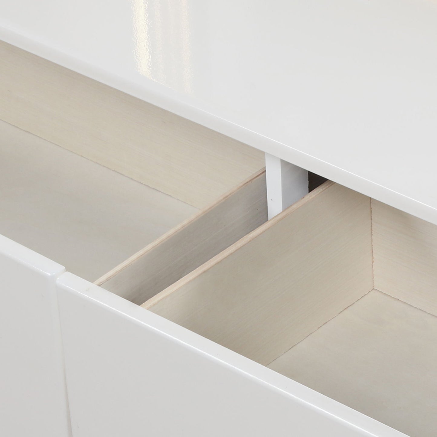 Obsession - 6 Drawer LED Dresser - White