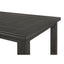 Dexter - Rectangular Plank Top Dining Table - Dark Gray