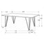 Neve - Sheesham Live Edge Dining Table - Gray