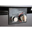 Rectangle Fire Pit, Fuel Versatility - Black