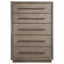 Prescott - 5 Drawer Bedroom Chest With Mitered Trim - Taupe