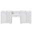 Double Sink Bathroom Vanity With Countertop, 2 Ceramic Sinks, 6 Drawers, Soft Close Design