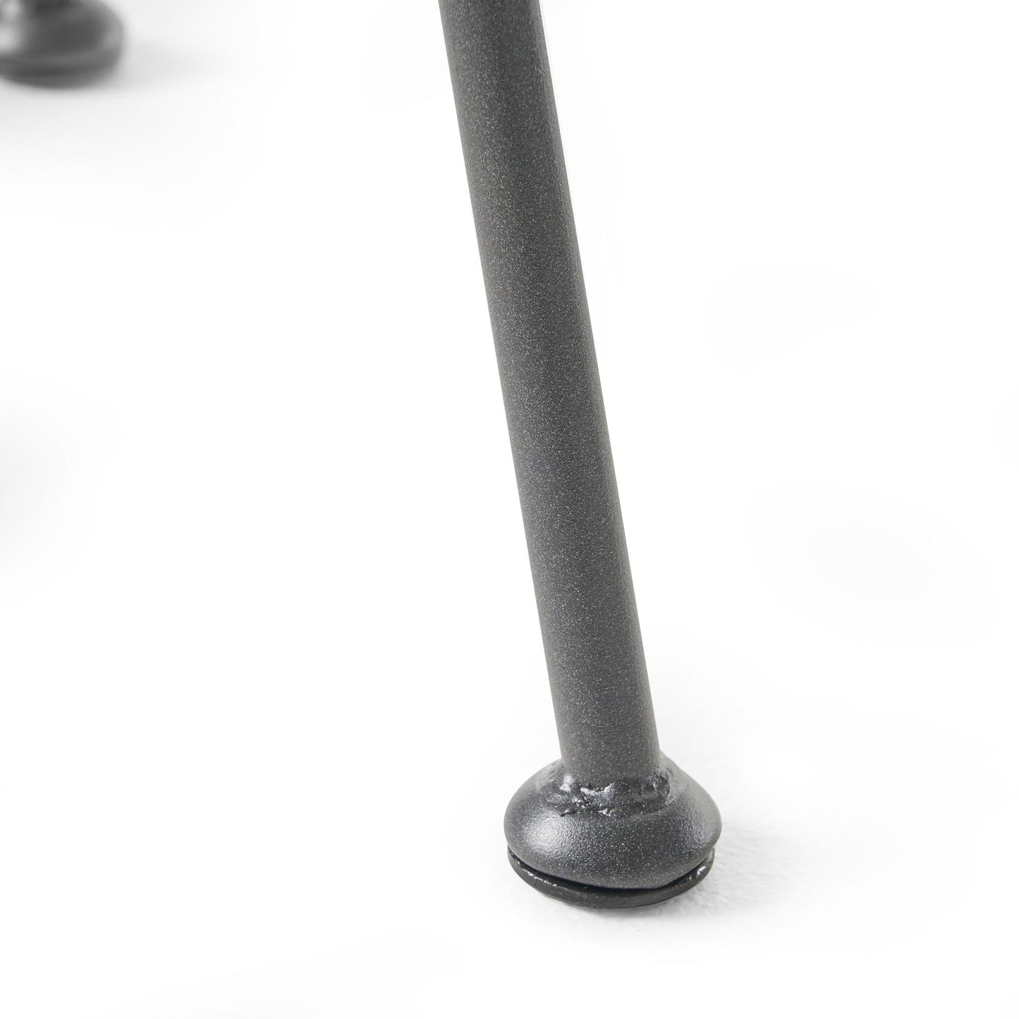 Petrichor - Outdoor Side Table With Tempered Glass And Steel Frame