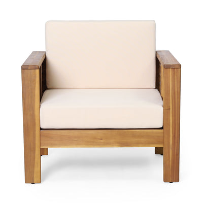 Slat Design Club Chairs With Cushions