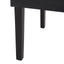 Contemporary Dining Chair With Rubberwood Legs (Set of 2)