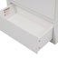 Freestanding Bathroom Vanity With Ceramic Sink, 2 Full Extension Drawers