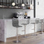 Mirage - Contemporary Adjustable Barstool With Swivel