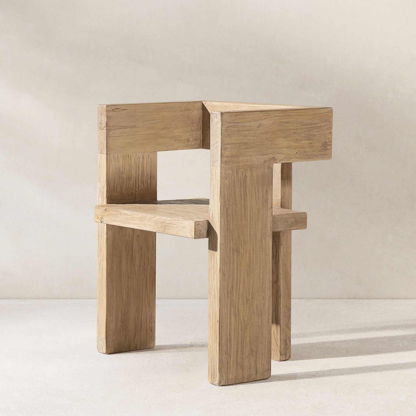 Avenel - Sculptural Block Accent Chair