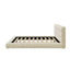 Upholstered Platform Bed Frame With Tufted Headboard