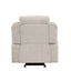 Galya - Motion Glider Recliner - Light Gray
