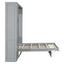 Murphy Wall Bed With Shelves, Wardrobe And LED Lights