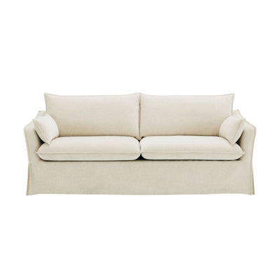 Shane - Sofa With 2 Pillows - Beige