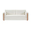 Modern 3 Seater Upholstered Couch Sofa For Living Room