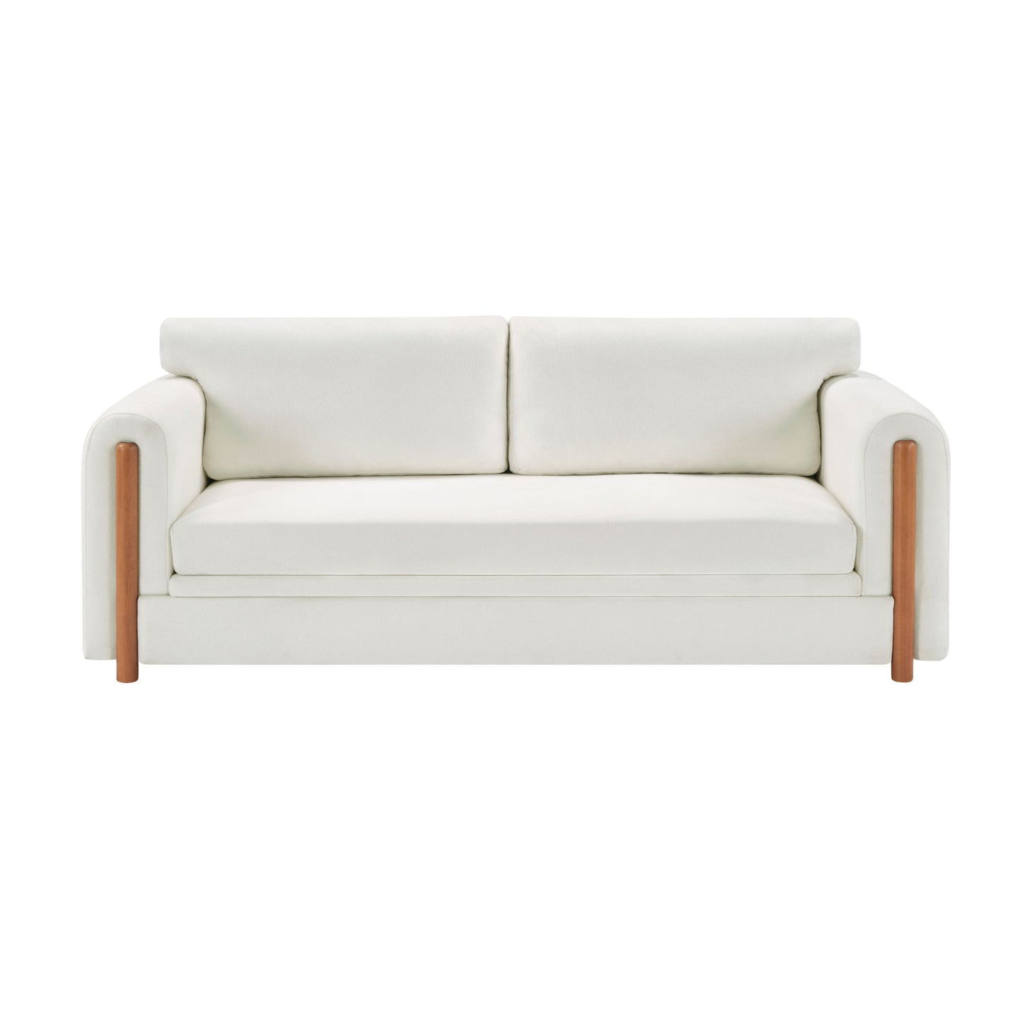 Modern 3 Seater Upholstered Couch Sofa For Living Room