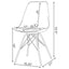 Padded Dining Chair (Set of 2) - Black