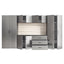 Astro Series - Garage Cabinet Set A With Soft Closing Drawers - Metallic Gray