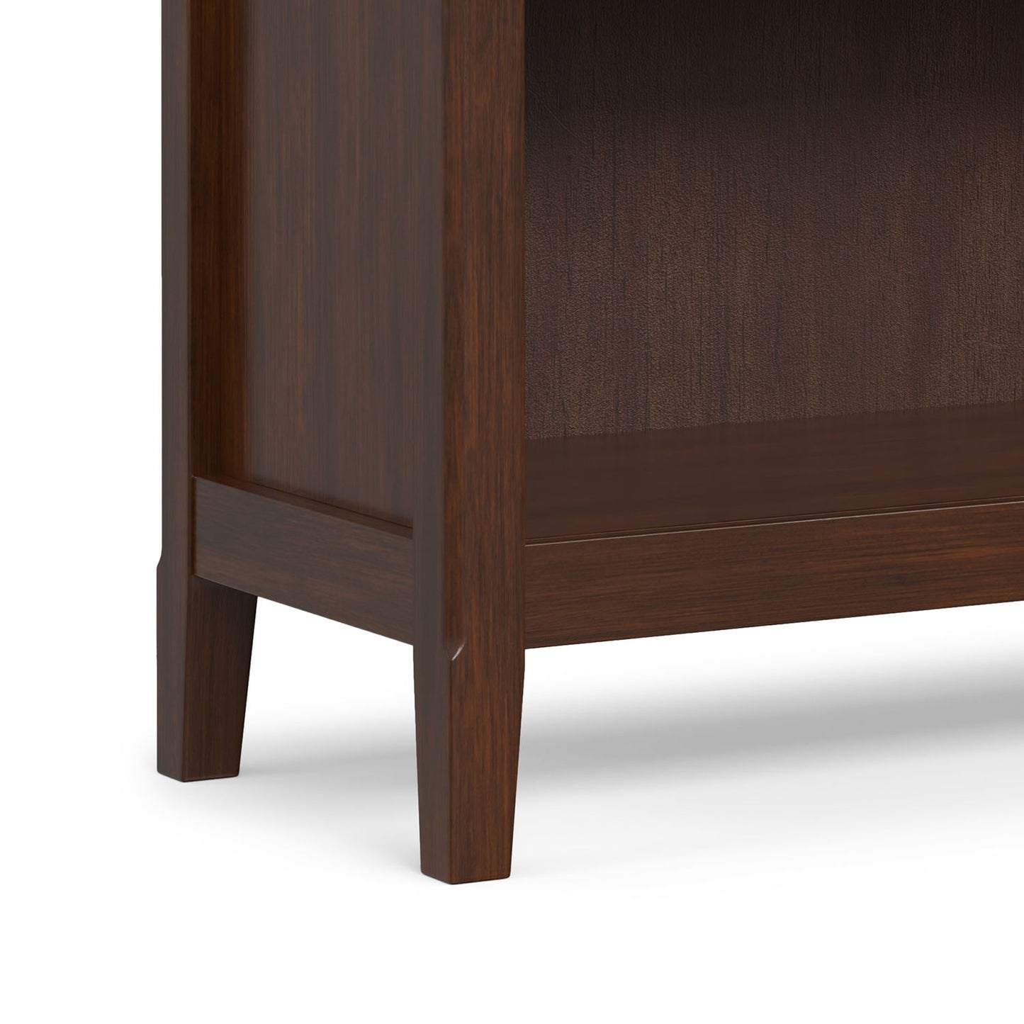 Amherst - 2 Shelf Bookcase - Brown