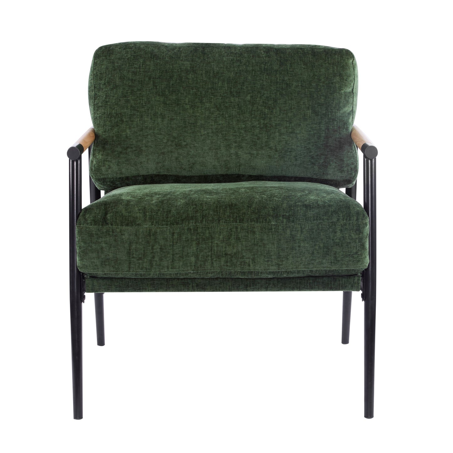 Modern Accent Chair With Cushions, Cozy Seating