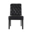 Broxton - Tuft Dining Rolltop Chairs With Button Tufted Backrest (Set of 2)
