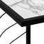 Accent Table, C - Shaped, Contemporary & Modern Convenient Design